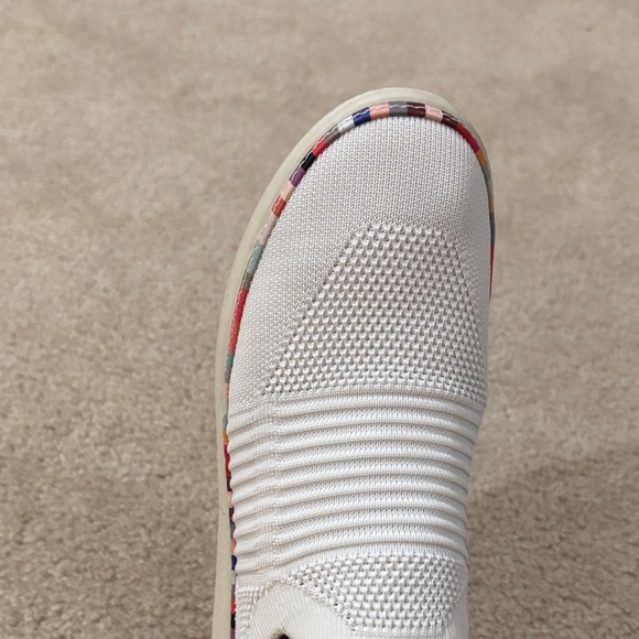 Life Stride White Knit Slip-On Shoe - Picture 8 of 10